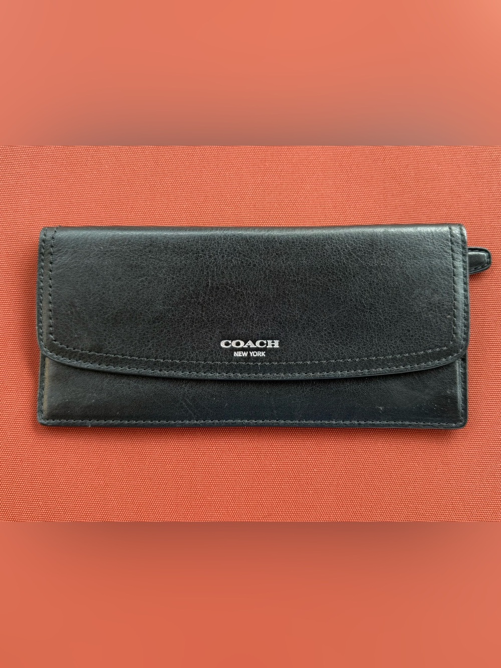 Coach Saffiano Leather Wallet